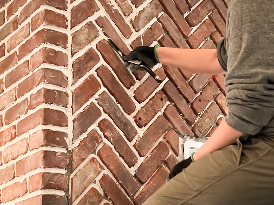 BROhaha Brick grouting process 02 BROhaha